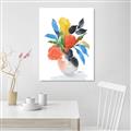 Picture of Pop of floral II _GroupedProduct_Rectangle_Portrait_Canvas_