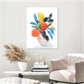 Picture of Pop of floral II _GroupedProduct_Rectangle_Portrait_Canvas_
