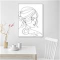 Picture of Olivia II _GroupedProduct_Rectangle_Portrait_Canvas_Framed_