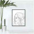 Picture of Olivia IV _GroupedProduct_Rectangle_Portrait_Canvas_Framed_