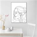 Picture of Olivia IV _GroupedProduct_Rectangle_Portrait_Canvas_Framed_