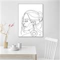 Picture of Olivia IV _GroupedProduct_Rectangle_Portrait_Canvas_Framed_
