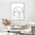Picture of Olivia IV _GroupedProduct_Rectangle_Portrait_Canvas_Framed_