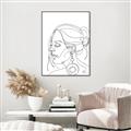 Picture of Olivia IV _GroupedProduct_Rectangle_Portrait_Canvas_Framed_