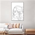 Picture of Olivia IV _GroupedProduct_Rectangle_Portrait_Canvas_Framed_