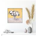 Picture of Simplicity Bouquet _GroupedProduct_Square_Canvas_Framed_