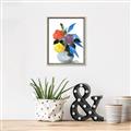 Picture of pop of floral I _GroupedProduct_Rectangle_Portrait_Canvas_Framed_