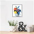 Picture of pop of floral I _GroupedProduct_Rectangle_Portrait_Canvas_Framed_