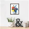 Picture of pop of floral I _GroupedProduct_Rectangle_Portrait_Canvas_Framed_