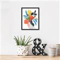 Picture of Pop of floral II _GroupedProduct_Rectangle_Portrait_Canvas_Framed_
