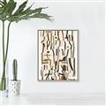 Picture of Neutral Shades I _GroupedProduct_Rectangle_Portrait_Canvas_Framed_