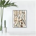 Picture of Neutral Shades I _GroupedProduct_Rectangle_Portrait_Canvas_Framed_