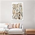 Picture of Neutral Shades I _GroupedProduct_Rectangle_Portrait_Canvas_Framed_