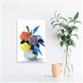 Picture of pop of floral I _GroupedProduct_Rectangle_Portrait_Unframed_Print_Only_
