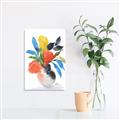 Picture of Pop of floral II _GroupedProduct_Rectangle_Portrait_Unframed_Print_Only_
