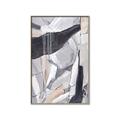 Picture of Dripping White Paint _GroupedProduct_Rectangle_Portrait_Canvas_Framed_