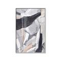 Picture of Dripping White Paint _GroupedProduct_Rectangle_Portrait_Canvas_Framed_