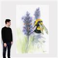 Picture of Bumblebee  _GroupedProduct_Rectangle_Portrait_Canvas_