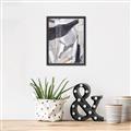 Picture of Dripping White Paint _GroupedProduct_Rectangle_Portrait_Canvas_Framed_