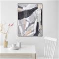 Picture of Dripping White Paint _GroupedProduct_Rectangle_Portrait_Canvas_Framed_