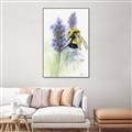 Picture of Bumblebee  _GroupedProduct_Rectangle_Portrait_Canvas_Framed_