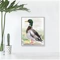 Picture of Wading Away _GroupedProduct_Rectangle_Portrait_Canvas_Framed_
