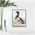 Picture of Wading Away _GroupedProduct_Rectangle_Portrait_Canvas_Framed_