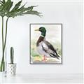 Picture of Wading Away _GroupedProduct_Rectangle_Portrait_Canvas_Framed_