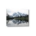 Picture of Mirror image of Mt Shuksan _GroupedProduct_Rectangle_Landscape_Photography _GroupedProduct_Rectangle_Landscape_Canvas_