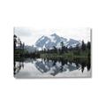 Picture of Mirror image of Mt Shuksan _GroupedProduct_Rectangle_Landscape_Photography _GroupedProduct_Rectangle_Landscape_Canvas_