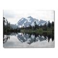 Picture of Mirror image of Mt Shuksan _GroupedProduct_Rectangle_Landscape_Photography _GroupedProduct_Rectangle_Landscape_Canvas_