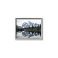 Picture of Mirror image of Mt Shuksan _GroupedProduct_Rectangle_Landscape_Photography _GroupedProduct_Rectangle_Landscape_Canvas_Framed_