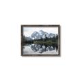 Picture of Mirror image of Mt Shuksan _GroupedProduct_Rectangle_Landscape_Photography _GroupedProduct_Rectangle_Landscape_Canvas_Framed_