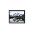 Picture of Mirror image of Mt Shuksan _GroupedProduct_Rectangle_Landscape_Photography _GroupedProduct_Rectangle_Landscape_Canvas_Framed_