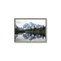 Picture of Mirror image of Mt Shuksan _GroupedProduct_Rectangle_Landscape_Photography _GroupedProduct_Rectangle_Landscape_Canvas_Framed_