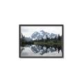 Picture of Mirror image of Mt Shuksan _GroupedProduct_Rectangle_Landscape_Photography _GroupedProduct_Rectangle_Landscape_Canvas_Framed_
