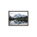 Picture of Mirror image of Mt Shuksan _GroupedProduct_Rectangle_Landscape_Photography _GroupedProduct_Rectangle_Landscape_Canvas_Framed_