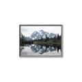 Picture of Mirror image of Mt Shuksan _GroupedProduct_Rectangle_Landscape_Photography _GroupedProduct_Rectangle_Landscape_Canvas_Framed_