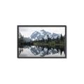 Picture of Mirror image of Mt Shuksan _GroupedProduct_Rectangle_Landscape_Photography _GroupedProduct_Rectangle_Landscape_Canvas_Framed_