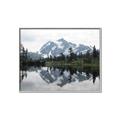 Picture of Mirror image of Mt Shuksan _GroupedProduct_Rectangle_Landscape_Photography _GroupedProduct_Rectangle_Landscape_Canvas_Framed_