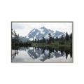 Picture of Mirror image of Mt Shuksan _GroupedProduct_Rectangle_Landscape_Photography _GroupedProduct_Rectangle_Landscape_Canvas_Framed_