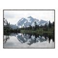 Picture of Mirror image of Mt Shuksan _GroupedProduct_Rectangle_Landscape_Photography _GroupedProduct_Rectangle_Landscape_Canvas_Framed_