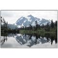 Picture of Mirror image of Mt Shuksan _GroupedProduct_Rectangle_Landscape_Photography _GroupedProduct_Rectangle_Landscape_Canvas_Framed_