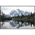 Picture of Mirror image of Mt Shuksan _GroupedProduct_Rectangle_Landscape_Photography _GroupedProduct_Rectangle_Landscape_Canvas_Framed_