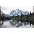 Picture of Mirror image of Mt Shuksan _GroupedProduct_Rectangle_Landscape_Photography _GroupedProduct_Rectangle_Landscape_Canvas_Framed_