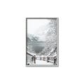 Picture of Snowy Bridge _GroupedProduct_Rectangle_Portrait_Photography _GroupedProduct_Rectangle_Portrait_Canvas_Framed_
