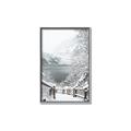 Picture of Snowy Bridge _GroupedProduct_Rectangle_Portrait_Photography _GroupedProduct_Rectangle_Portrait_Canvas_Framed_