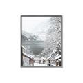 Picture of Snowy Bridge _GroupedProduct_Rectangle_Portrait_Photography _GroupedProduct_Rectangle_Portrait_Canvas_Framed_