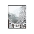 Picture of Snowy Bridge _GroupedProduct_Rectangle_Portrait_Photography _GroupedProduct_Rectangle_Portrait_Canvas_Framed_