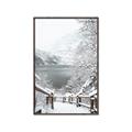 Picture of Snowy Bridge _GroupedProduct_Rectangle_Portrait_Photography _GroupedProduct_Rectangle_Portrait_Canvas_Framed_